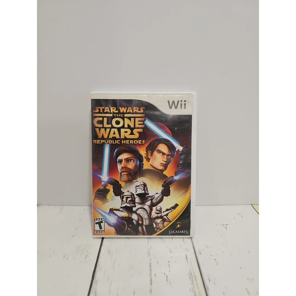 Star Wars the Clone Wars Republic Heroes - Nintendo Wii